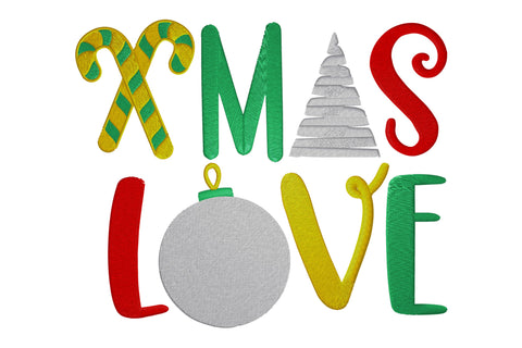 Christmas Love Embroidery/Applique DESIGNS embroidery-workshop 