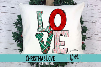 Christmas Love Sublimation PNG Sublimation V. Anderson Designs 