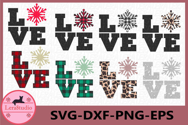 Christmas Love Svg SVG Lerastudio 