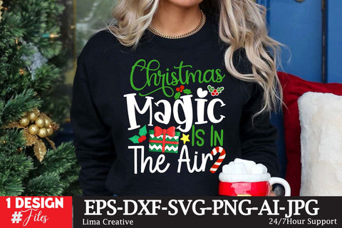 Christmas Magic Is In The Air SVG Cute File SVG Insomnia Std 
