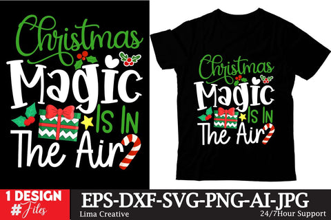Christmas Magic Is In The Air SVG Cute File SVG Insomnia Std 