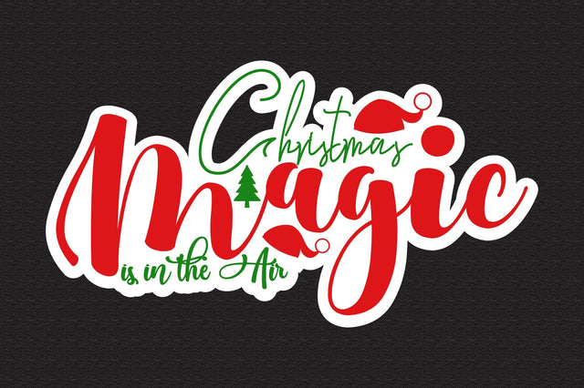 Christmas Magic is in the Air SVG nirmal108roy 
