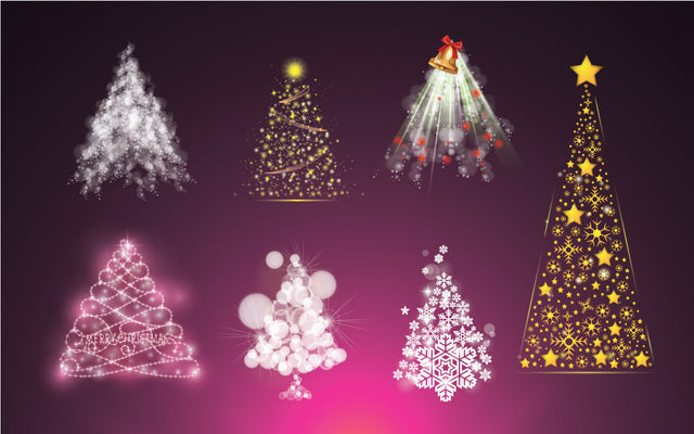 Christmas Magic tree Collection SVG naemmiah021 