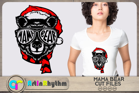 Christmas mama bear SVG SVG Artinrhythm shop 