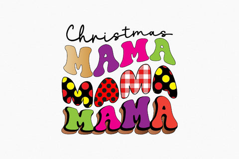 Christmas mama Sublimation SVGArt 