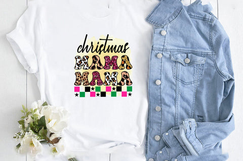 Christmas Mama Sublimation SVGArt 