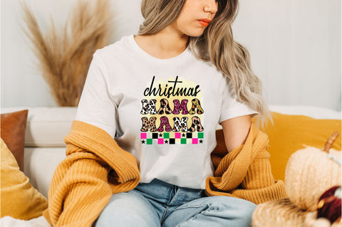 Christmas Mama Sublimation SVGArt 