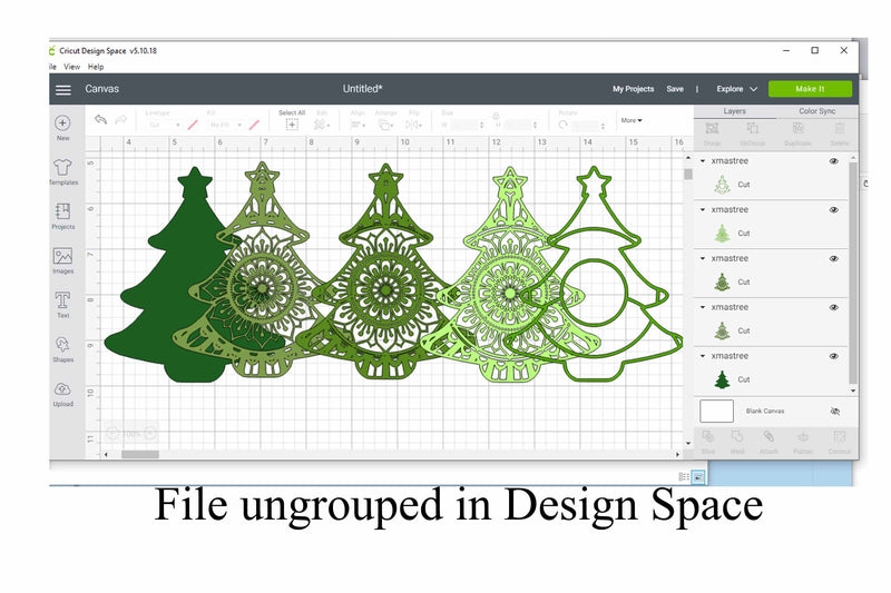 Christmas Mandala Bundle - 3D Layered Mandalas - So Fontsy