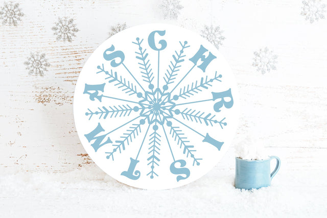 Christmas Mandala SVG Christmas Ornament SVG Winter Holiday SVG zoellartz 