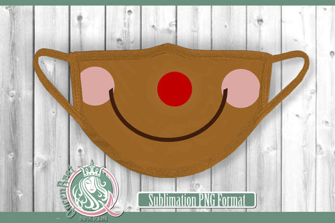 Christmas Mask Sublimation Bundle Sublimation QueenBrat Digital Designs 