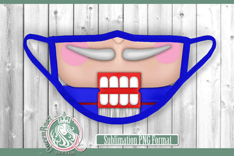 Christmas Mask Sublimation Bundle Sublimation QueenBrat Digital Designs 