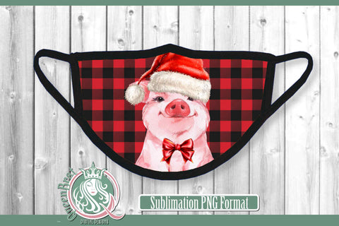 Christmas Mask Sublimation Bundle Sublimation QueenBrat Digital Designs 