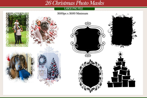 Christmas Masks SVG AfterTenDesign 