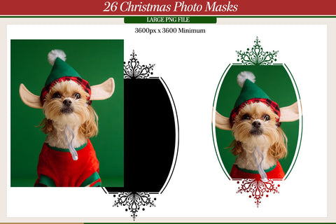 Christmas Masks SVG AfterTenDesign 