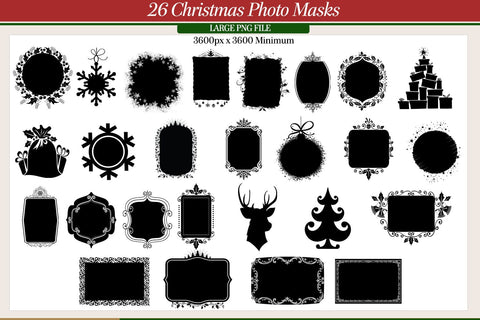 Christmas Masks SVG AfterTenDesign 