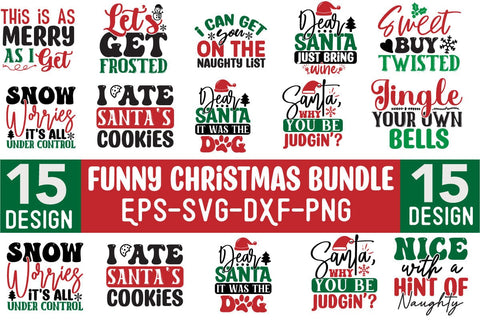Christmas Mega Bundle 150 Design SVG CraftingStudio 