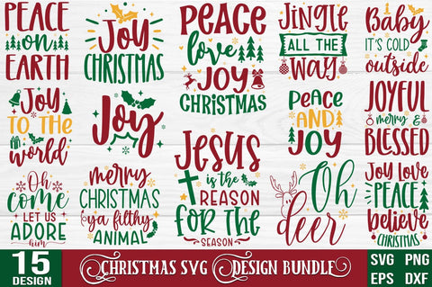 Christmas Mega Bundle SVG FiveStarCrafting 