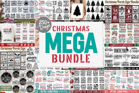 Christmas Mega Bundle SVG FiveStarCrafting 