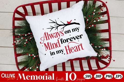 Christmas Memorial Bundle SVG | Christmas SVG SVG Ollive Studio 