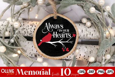 Christmas Memorial Bundle SVG | Christmas SVG SVG Ollive Studio 