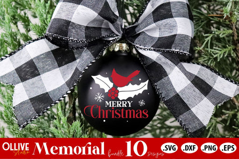 Christmas Memorial Bundle SVG | Christmas SVG SVG Ollive Studio 
