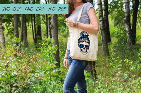 Christmas messy bun, Buffalo Plaid Mom Life, Skull Messy Bun SVG Irina Ostapenko 