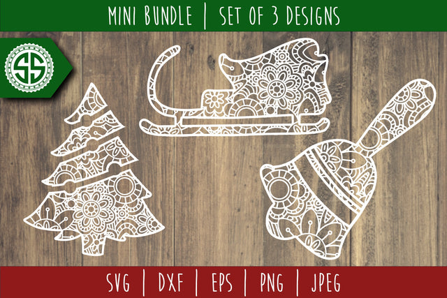 Christmas Mini Bundle - Set of 3 SVG SVG SavoringSurprises 