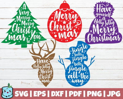 Christmas Mini Bundle SVG MintyMarshmallows 