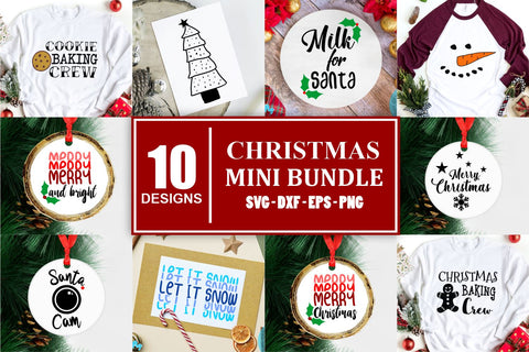 Christmas Mini Svg Bundle Christmas Svg Bundle Christmas Svg Set Christmas SVG Mini Collection SVG Whistlepig Designs 