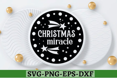 Christmas miracle SVG, Christmas miracle SVG DESIGNISTIC 