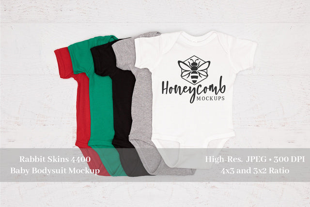 Christmas Mockup, Rabbit Skins 4400 Mockup, Baby Bodysuit Mockup, Color Showcase Mock Up Photo Honeycomb Mockups 