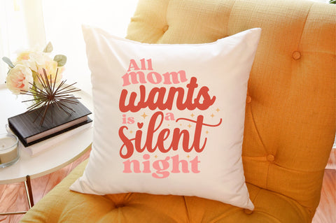 Christmas Mom Quote SVG Design SVG designartist 