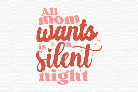 Christmas Mom Quote SVG Design SVG designartist 