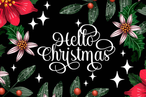 Christmas Moments Font love script 