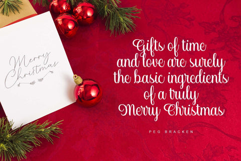 Christmas Moments Font love script 