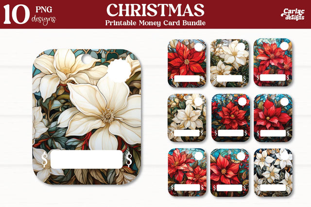 Christmas Money Card Bundle Sublimation Carla C Designs 