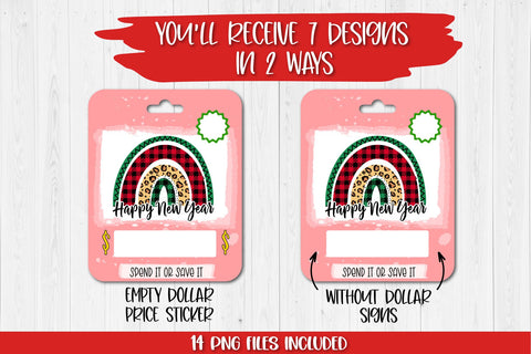 Christmas Money Card PNG Designs | Stocking Stuffer Gift Sublimation TatiStudio 