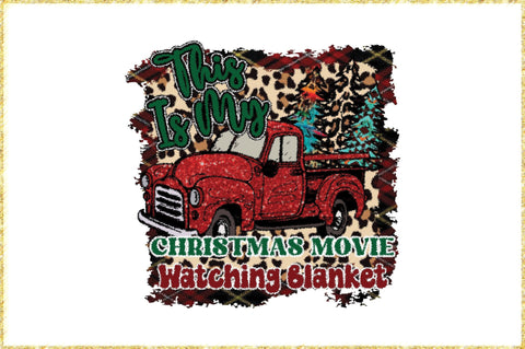 Christmas Movie Watching Blanket Sublimation Sublimation Jagonath Roy 