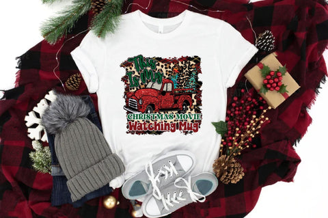 Christmas Movie Watching Mug Sublimation Sublimation Jagonath Roy 