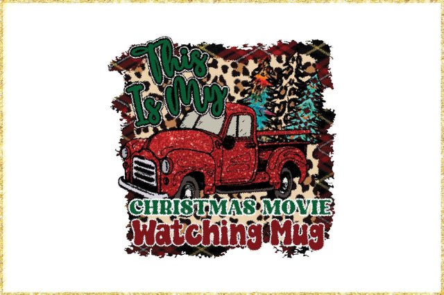 Christmas Movie Watching Mug Sublimation Sublimation Jagonath Roy 