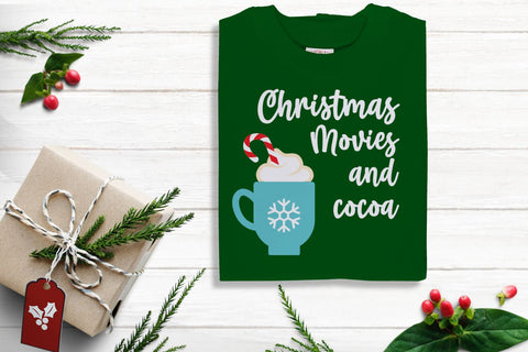 Christmas Movies and Cocoa SVG SVG Designed by Geeks 