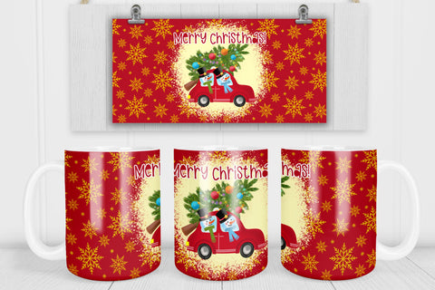 Christmas mug sublimation | Christmas mug bundle Sublimation Svetana Studio 