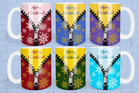 Christmas mug sublimation | Christmas mug bundle Sublimation Svetana Studio 