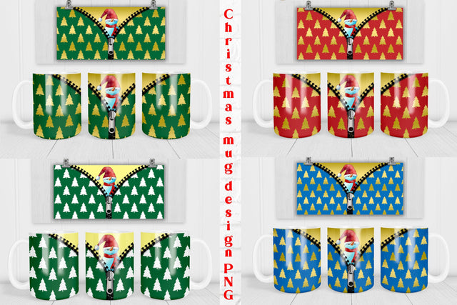 Christmas mug sublimation | Christmas mug design SVG Svetana Studio 