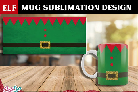 Christmas mug sublimation design SVG Cute files 