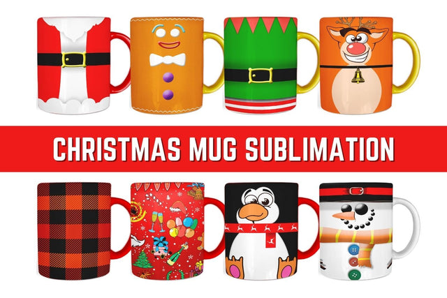 Christmas Mug Sublimation Sublimation SvgOcean 