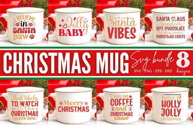 Christmas Mug SVG Bundle SVG DESIGNISTIC 