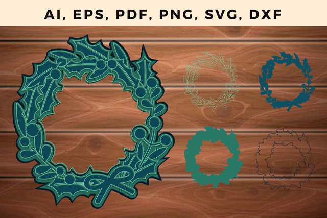 CHRISTMAS Multilayer Laser Cut Files Svg 3D Paper MD JOYNAL ABDIN 