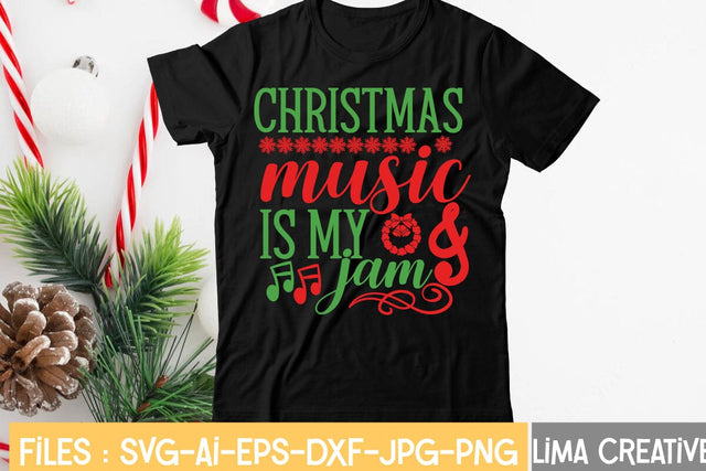 Christmas music Is My Jam SVG Insomnia Std 