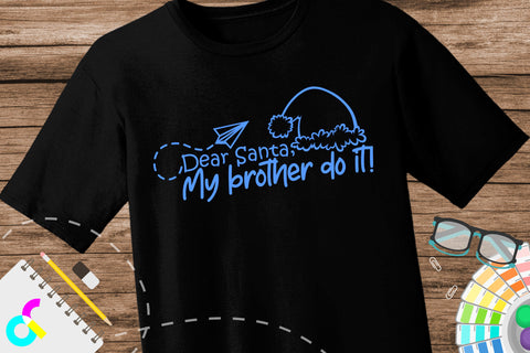 Christmas My brother do it svg SVG Artinrhythm shop 